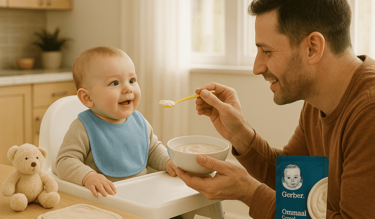 Cómo obtener muestras gratis de cereal para bebés Gerber