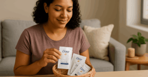 Cómo solicitar muestras gratis de gel de baño Dove