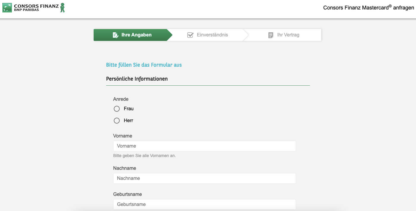 Consors Finanz Mastercard – Todo lo que necesitas saber sobre cómo solicitarla y sus condiciones